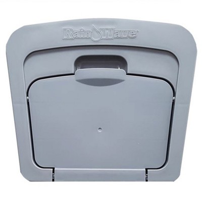 Gardena RW-908 Rain Wave Wall Mounted Hose Butler for 150 Feet of Garden Hose with Keyhole Design for Easy Mounting and Removal, Includes Hardware