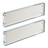 Azar Displays Acrylic Block Frame with Metal Back Plate, 2-Pack - 3 of 4