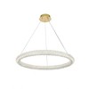 Elegant Lighting Bowen 1 - Light Chandelier in  Satin Gold - 2 of 4