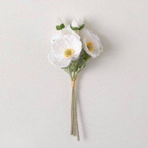 Sullivans Artificial Poppy Bush 13.75"H - 1 of 2