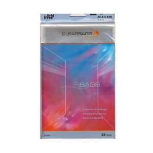 Clearbags Impact Translucent Colored Plastic Envelopes 4 15/16 In.X6 9/16 In. Clear 2Pk5 [Pack Of 4] - 1 of 1