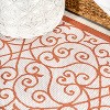 JONATHAN Y Madrid Vintage Filigree Textured Weave Indoor/Outdoor Area Rug - 3 of 4
