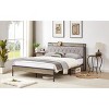 ONWITH Bed frame with charging station Queen size Grey - 4 of 4