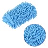Unique Bargains Microfiber Chenille Wash Gloves Washing Sponge Mitten Dry Duster for Daily Cleaning - 4 of 4