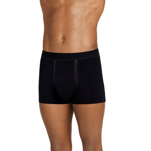 Jockey Men's Chafe Proof Pouch Cotton Stretch 3 Trunk Xl Black : Target