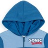 SEGA Sonic the Hedgehog Fleece Half Zip Hoodie Toddler to Big Kid - 2 of 4
