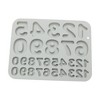 Unique Bargains Candy Making Moulds 30-Cavity Number 0-9 Candy Mould Set Hand Wash 7.91"x6.1"x0.43" 1 Pc - 3 of 4
