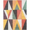 Unique Loom Chindi Cotton Collection Area Rug - Belle - 2 of 4