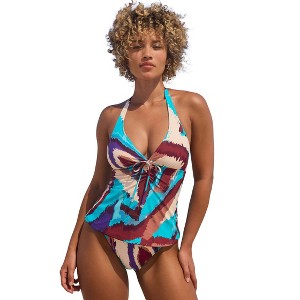 VENUS Womens Sicily Halter Tankini Top - 1 of 3