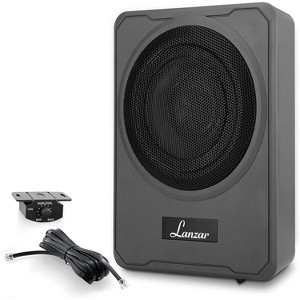 Low-Profile Active Amplified Car Subwoofer for Powerful Bass with 600 Watts, Easy Installation, Compatible with Most Vehicles - 1 of 4