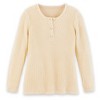 Collections Etc Henley Shaker Knit Sweater - 2 of 4