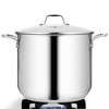NutriChef Heavy Duty Stainless Steel Soup Stock Pot with Handles and Lid - 2 of 4