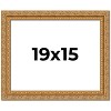 PosterPalooza | Contemporary Gold Picture Frame - UV Acrylic, Backing Board, Hanging Hardware Included - 2 of 4