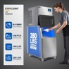 120V 600W 400 Lb. Stainless Steel Commercial Ice Maker Machine - 3 of 4