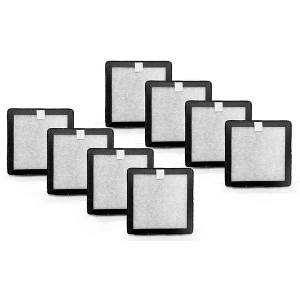 Nispira 2-in-1 Activated Carbon Replacement Filter For Potulas Compact Desktop Air Purifier, 8 Packs - 1 of 4