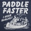 Paddle Faster I Hear Banjos Funny Vintage Movie T-Shirt - Crazy Dog Men's T Shirt With Movie Sayings - 2 of 4