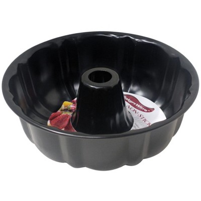 Home Basics Fluted Non-Stick Cake Pan