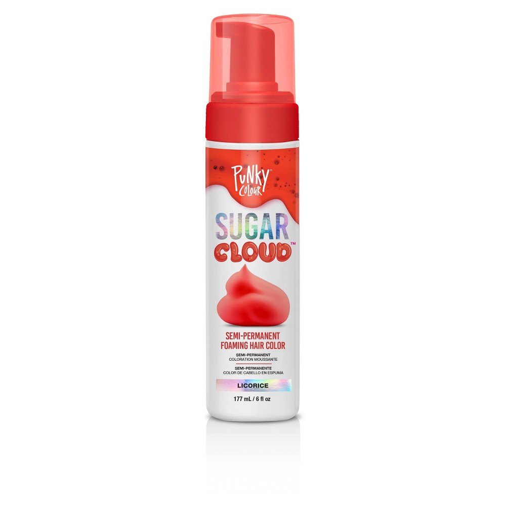 Punky Colour Sugar Cloud Semi-Permanent Hair Color - Licorice - 6oz