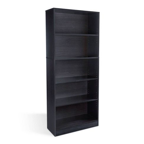 64 8 Oskar 5 Shelf Bookcase Atlantic, 5 Shelf Bookcase Target How To Build