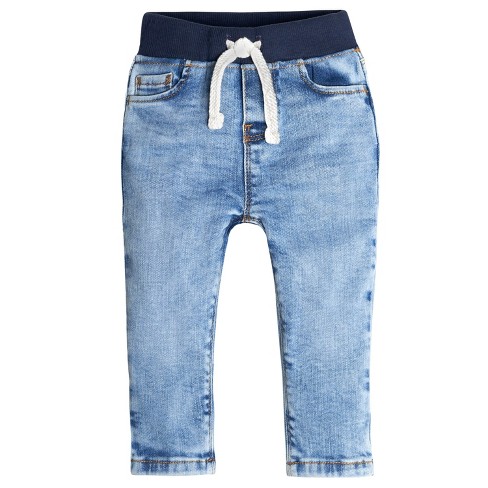 Gerber Infant Denim Rib Skinny Jeans, Blue, 18 Months : Target