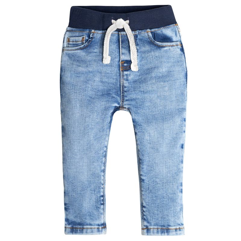 Gerber Infant Denim Rib Waist Skinny Jeans, 1 of 10