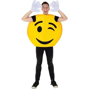 Dress Up America Emoji Wink Smiley - One Size - 1 of 2