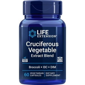 Cruciferous Vegetable Extract Blend by Life Extension  -  60 Vegetarian Capsule - 1 of 2
