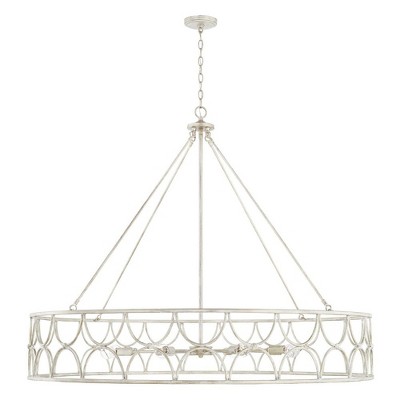 Capital Lighting Ricci 8 - Light Chandelier in  Winter White