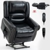 NicBex Faux Leather Lift Recliner Chair for Elderly,Cozy Massage Chairs with Massage and Lumbar Heating,Modern Reclining Chairs for Living Room - 2 of 4