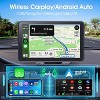 TruAIR Portable 7" CarPlay Car Stereo with Camera - 2 of 4