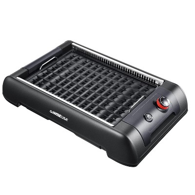 Photo 1 of GoWISE USA GW88000 2 in 1 Indoor Smokeless Electric Grill with Griddle Plate
