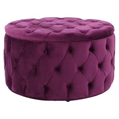 velvet ottoman target