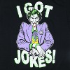 Seven Times Six Batman T-Shirt Boys' The Joker I Got Jokes! Short-Sleeved Graphic Top Black - 2 of 4