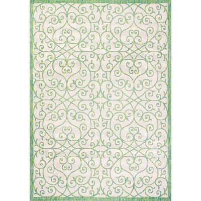 Handmade Geometric Gray Synthetic 4'x6' Easy-Care Area Rug