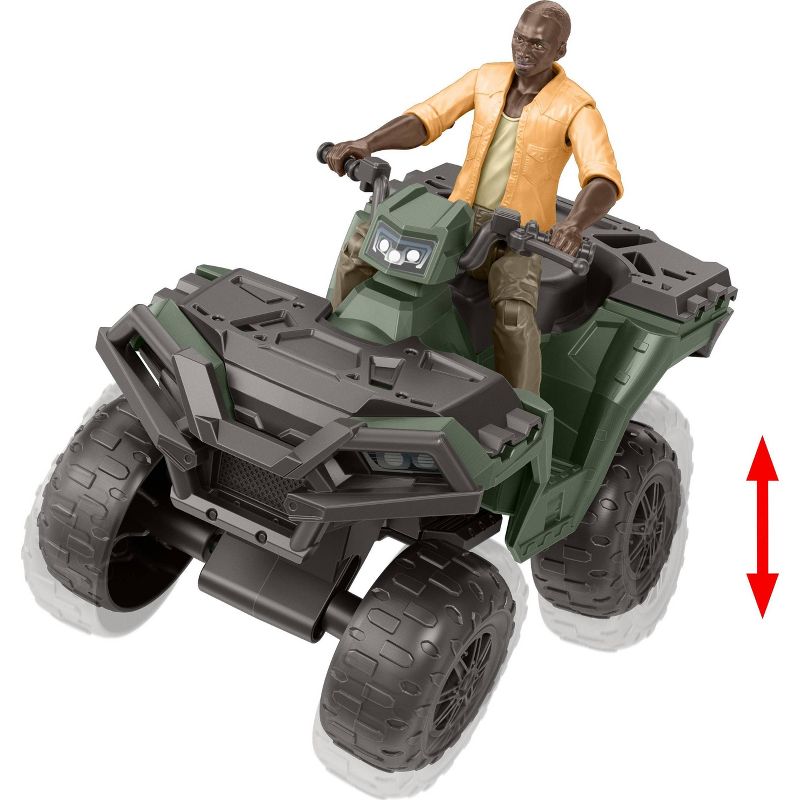 Jurassic World Barry Semb&#232;ne ATV Chase Toy Vehicle Pack, 4 of 7