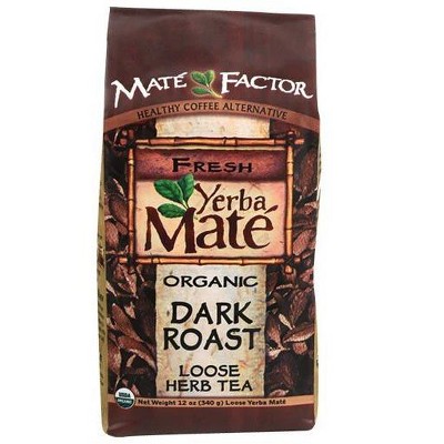 Dark Roast Loose Tea by The Mate Factor  -  12 oz Loose Tea