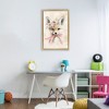 Stupell Industries Sweet Baby Fox with Bow Floating Frame Canvas Art - 3 of 4
