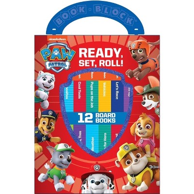 Nickelodeon Paw Patrol: Ready, Set, Roll! 12 Board Books - by  Pi Kids (Mixed Media Product)