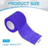 Unique Bargains Self-Adhesive Elastic Breathable Athletic Tapes 12 Rolls 2" x 177" - 2 of 4