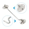 Unique Bargains Stainless Steel Durable Rust Resistant Gate Latch - 3 of 4