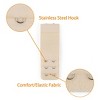 INSPIRE CHIC Women's Elastic Bra Hook Strap Extensions 3 Rows 2 Pcs - 4 of 4