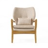 CAVINAS Modern Lounge Chair,Premium Comfort Armchair,Modern Accent Chair for Living Room,Bedroom,Apartment - 2 of 4