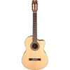 Jasmine JC-25CE Cutaway Classical Acoustic-Electric Guitar Natural - 2 of 2