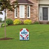 Big Dot of Happiness Ahoy It's a Boy - Outdoor Lawn Sign - Nautical Baby Shower Yard Sign - 1 Piece - 3 of 4