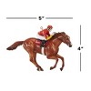 Breyer Animal Creations Breyer Model Horse Holiday Ornament - Justify Red Jockey - 4 of 4