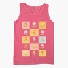 Simply Sage Market Checkered Floral Chart Garment Dyed Tank - 3 of 3