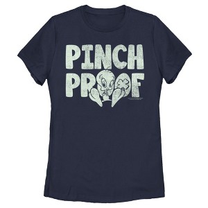 Women's Looney Tunes St. Patrick's Day Tweety Pinch Proof T-Shirt - 1 of 4