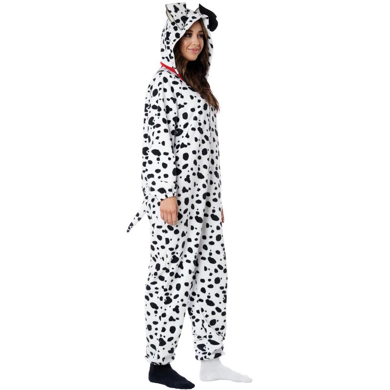 California Costumes Dalmatian Fleece Jumpsuit Adult Costume, 2 of 4