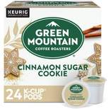 24ct Green Mountain Coffee Cinnamon Sugar Cookie Keurig K-Cup Coffee Pods Flavored Coffee Light Roast