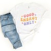 Simply Sage Market Good Energy Only Stars Short Sleeve Tee - 3 of 4